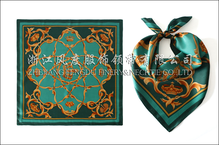 農行 真絲中方巾 規(guī)格：60x60cm